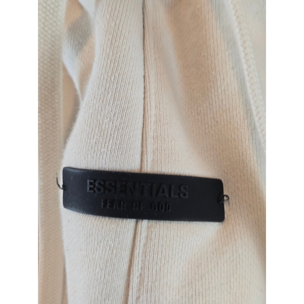 Fear of God Essentials Sweatpants Mens L Cream State Graphic Joggers Athleisure - Picture 7 of 16